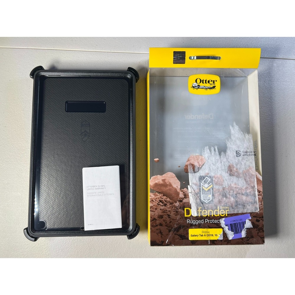 OtterBox Defender Series Case Samsung Galaxy Tab A 10.1 2019 Black Rugged Cover